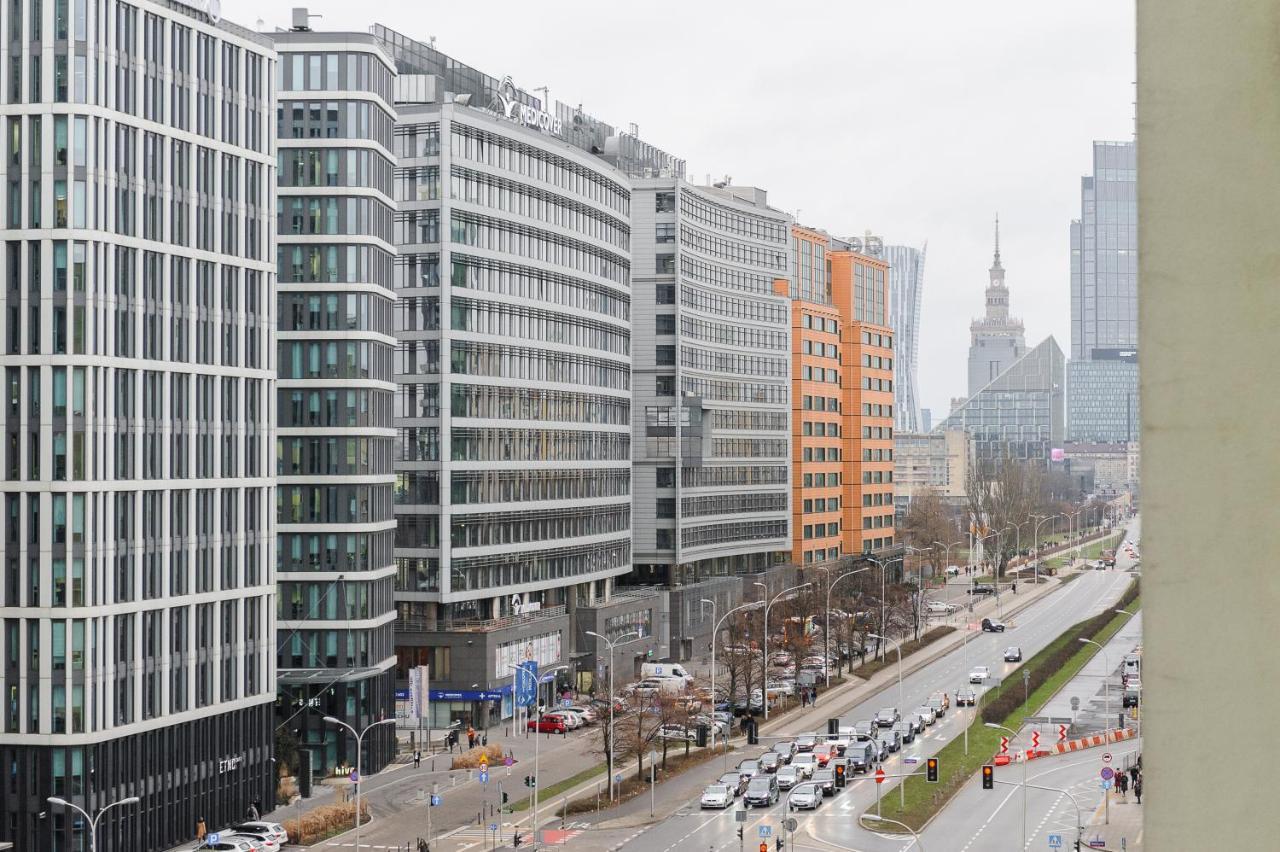 Family Apartment With A Terrace On Aleje Jerozolimskie Warszawa Eksteriør bilde