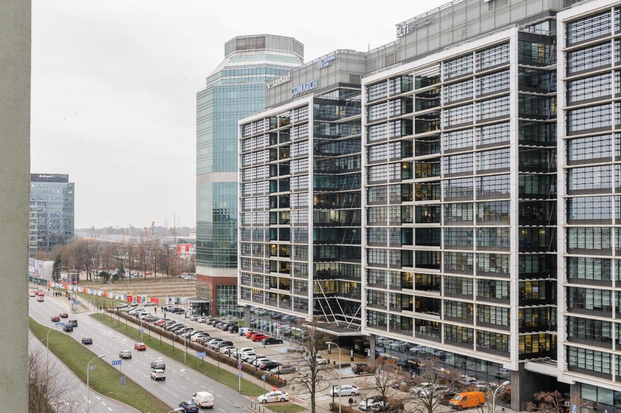 Family Apartment With A Terrace On Aleje Jerozolimskie Warszawa Eksteriør bilde